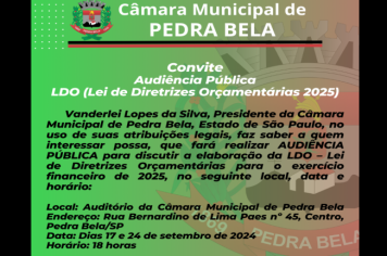 CONVITE - Audiência Pública