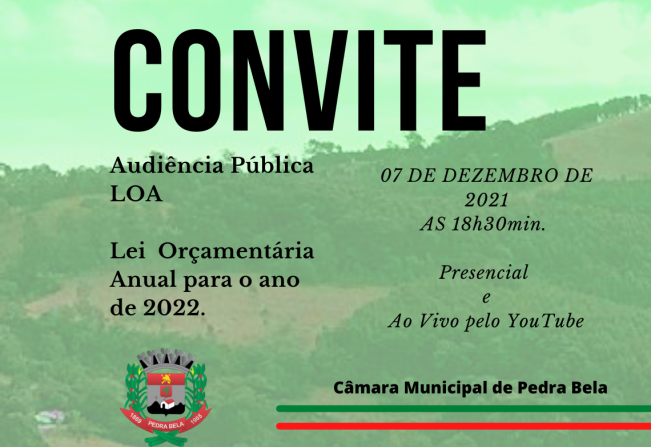 CONVITE - 07/12/2021